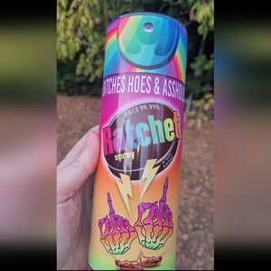 20oz Ratchet Spray Stainless Steel Tumbler